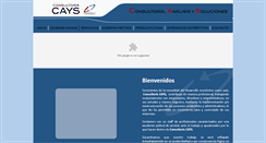 Desktop Screenshot of consultoriacays.com